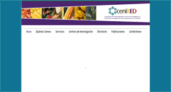 Desktop Screenshot of cenired.org.co