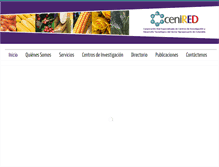 Tablet Screenshot of cenired.org.co